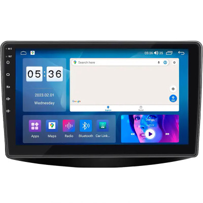 Штатная магнитола Lesko для Mitsubishi Grandis Auto A/C 2003-2011 экран 9" 4/64Gb CarPlay 4G Wi-Fi GPS Prime