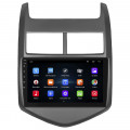 Штатная магнитола Lesko для Chevrolet Aveo II 2011-2020 экран 9" 1/16Gb Wi-Fi GPS Base