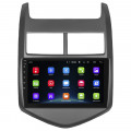 Штатная магнитола Lesko для Chevrolet Aveo II 2011-2020 экран 9" 2/32Gb Wi-Fi GPS Base