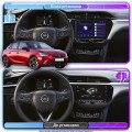 Штатная магнитола Lesko для Opel Corsa F 2019-н.в. экран 9" 4/32Gb 4G Wi-Fi GPS Top