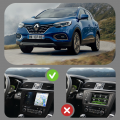 Штатная магнитола Lesko для Renault Kadjar I Рестайлинг 2018-н.в экран 9" 4/32Gb 4G Wi-Fi GPS Top