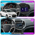 Штатная магнитола Lesko для Chevrolet Aveo III 2016-н.в. экран 9" 2/32Gb Wi-Fi GPS Base