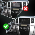 Штатная магнитола Lesko для Toyota 4Runner IV Рестайлинг 2005-2009 экран 9" 4/32Gb 4G Wi-Fi GPS Top