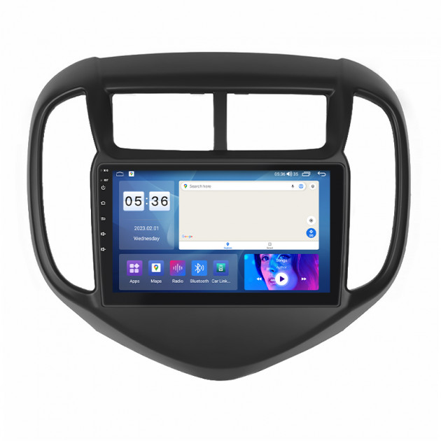 Штатная магнитола Lesko для Chevrolet Aveo III 2016-н.в. экран 9" 4/64Gb CarPlay 4G Wi-Fi GPS Prime