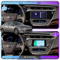 Штатная магнитола Lesko для Toyota Avalon IV 2012-2015 экран 9" 4/32Gb 4G Wi-Fi GPS Top