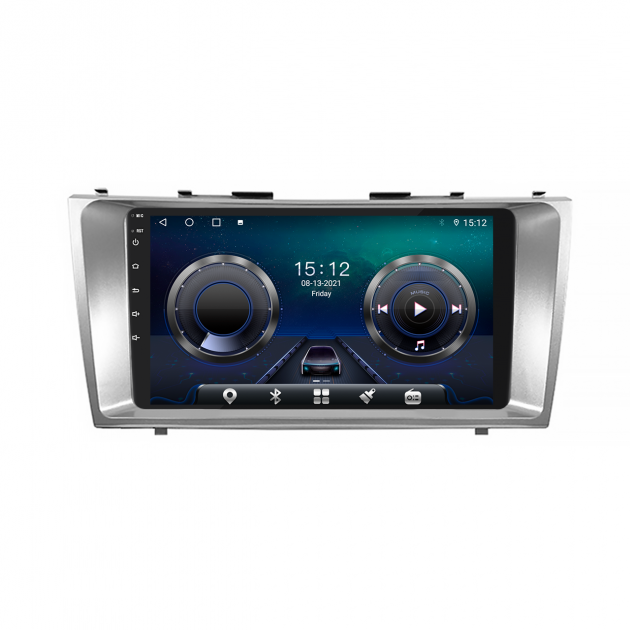 Штатная магнитола Lesko для Toyota Camry VI (XV40) 2006-2009 экран 9" 4/32Gb 4G Wi-Fi GPS Top