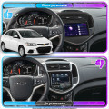 Штатная магнитола Lesko для Chevrolet Aveo III 2016-н.в. экран 9" 2/32Gb 4G Wi-Fi GPS Top