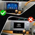 Штатная магнитола Lesko для Toyota Estima III 2006-2008 экран 9" 4/32Gb 4G Wi-Fi GPS Top
