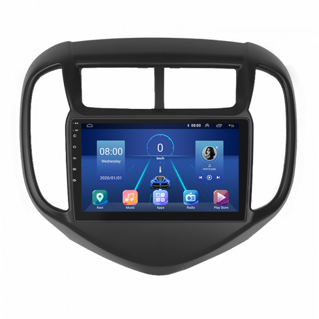 Штатная магнитола Lesko для Chevrolet Aveo III 2016-н.в. экран 9" 4/64Gb 4G Wi-Fi GPS Top