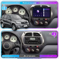Штатная магнитола Lesko для Toyota RAV4 II (XA20) 2000-2003 экран 9" 4/32Gb 4G Wi-Fi GPS Top