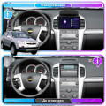 Штатная магнитола Lesko для Chevrolet Captiva I 2006-2011 экран 9" 4/64Gb 4G Wi-Fi GPS Top