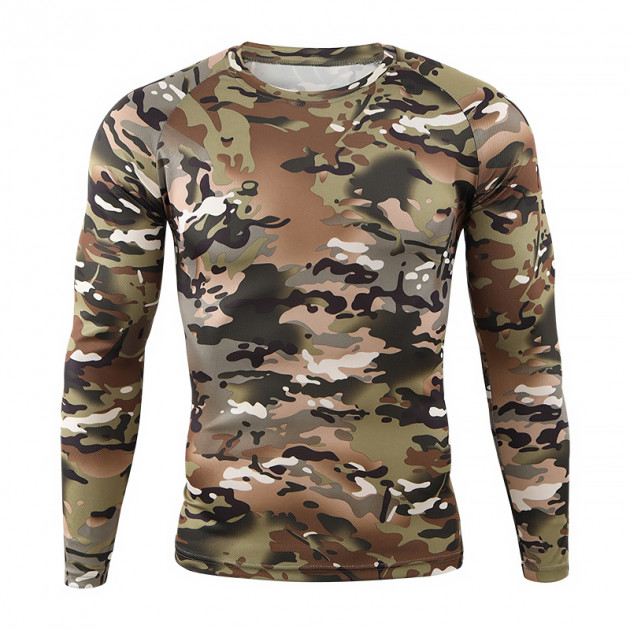 Тактический лонгслив с длинным рукавом A659 Camouflage CP M