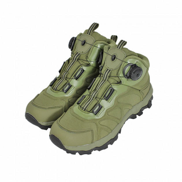 Ботинки тактические 661 автоматическая пряжка Green 42
