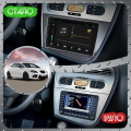 Штатная магнитола Lesko для SEAT Leon II 2005-2009 экран 9" 4/32Gb 4G Wi-Fi GPS Top
