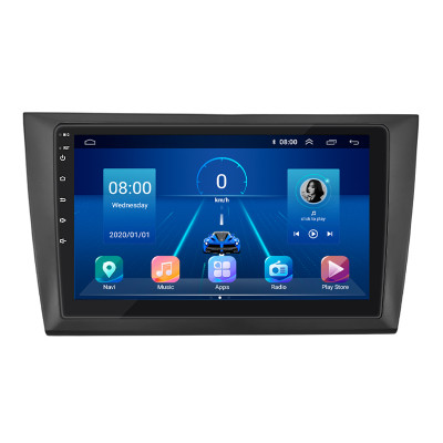 Штатная магнитола Lesko для Volkswagen Golf VI 2008-2012 экран 9" 4/32Gb 4G Wi-Fi GPS Top