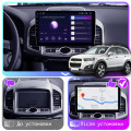 Штатная магнитола Lesko для Chevrolet Captiva I Рестайлинг 2011-2013 экран 10" 4/64Gb 4G Wi-Fi GPS Top