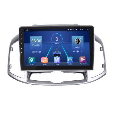 Штатная магнитола Lesko для Chevrolet Captiva I Рестайлинг 2011-2013 экран 10" 6/128Gb 4G Wi-Fi GPS Top