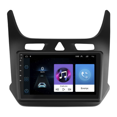 Штатная магнитола Lesko для Chevrolet Cobalt II Рестайлинг 2020-н.в. экран 9" 1/16Gb Wi-Fi GPS Base