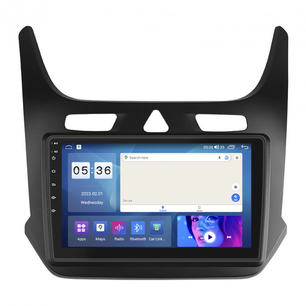 Штатная магнитола Lesko для Chevrolet Cobalt II Рестайлинг 2020-н.в. экран 9" 2/32Gb CarPlay 4G Wi-Fi GPS Prime