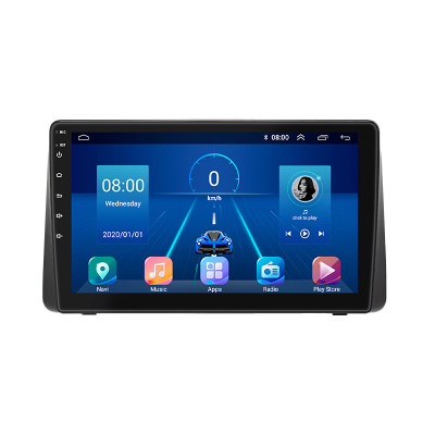 Штатная магнитола Lesko для Dodge Caravan V 2007-2020 экран 9" 2/32Gb 4G Wi-Fi GPS Top