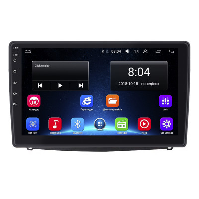 Штатная магнитола Lesko для Fiat 500L I Рестайлинг 2017- 2022 экран 10" 2/32Gb Wi-Fi GPS Base