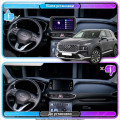 Штатная магнитола Lesko для Hyundai Santa Fe IV Рестайлинг 2020-н.в экран 10" 2/32Gb 4G Wi-Fi GPS Top