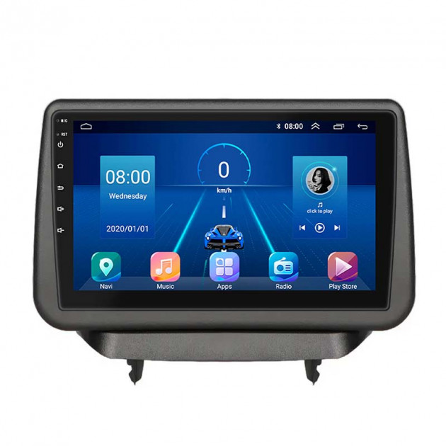 Штатная магнитола Lesko для Mazda Demio IV (DJ) 2014-2019 экран 9" 2/32Gb 4G Wi-Fi GPS Top