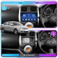 Штатная магнитола Lesko для Nissan Almera III (G15) 2012-2018 экран 9" 4/32Gb 4G Wi-Fi GPS Top