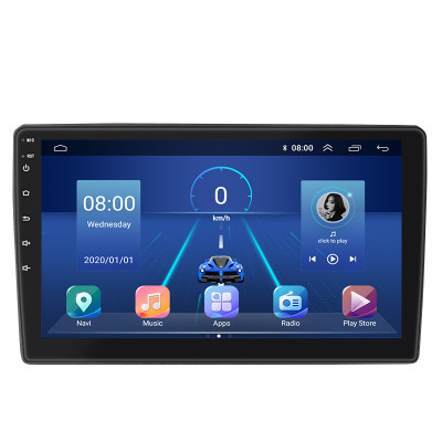 Штатная магнитола Lesko для Nissan Navara (Frontier) III (D40) ver 2 2005-2010 экран 9" 4/32Gb 4G Wi-Fi GPS Top