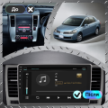 Штатная магнитола Lesko для Nissan Tiida I Рестайлинг 2010-2013 экран 9" 4/32Gb 4G Wi-Fi GPS Top