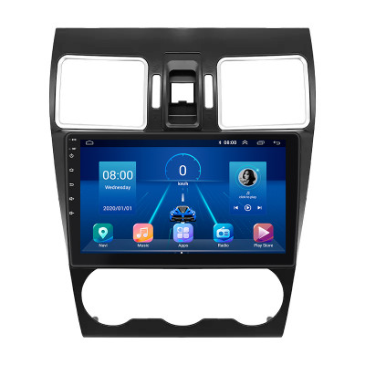 Штатная магнитола Lesko для Subaru WRX I 2014-2017 экран 9" 4/32Gb 4G Wi-Fi GPS Top