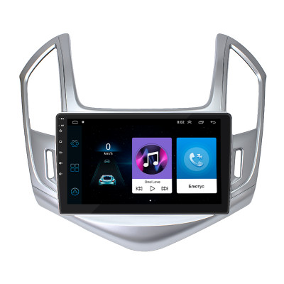 Штатная магнитола Lesko для Chevrolet Cruze I Рестайлинг 2012-2016 экран 9" 1/16Gb Wi-Fi GPS Base