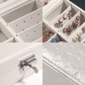 Шкатулка Casegrace SP-01155 для украшений и ювелирных изделий драгоценностей White