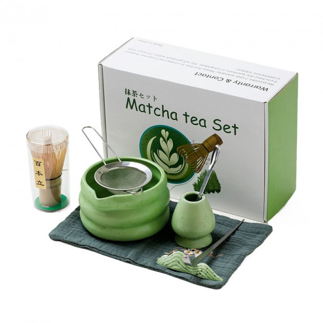 Набор Matcha SD5458 для приготовления чая матча 7 предметов Green