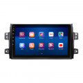 Штатная магнитола Lesko для Fiat Sedici  2005-2014 экран 9" 2/32Gb 4G Wi-Fi GPS Top