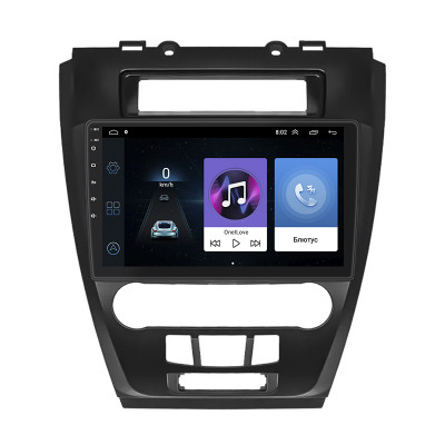 Штатная магнитола Lesko для Ford Fusion I Рестайлинг 2009-2012 экран 10" 1/16Gb Wi-Fi GPS Base