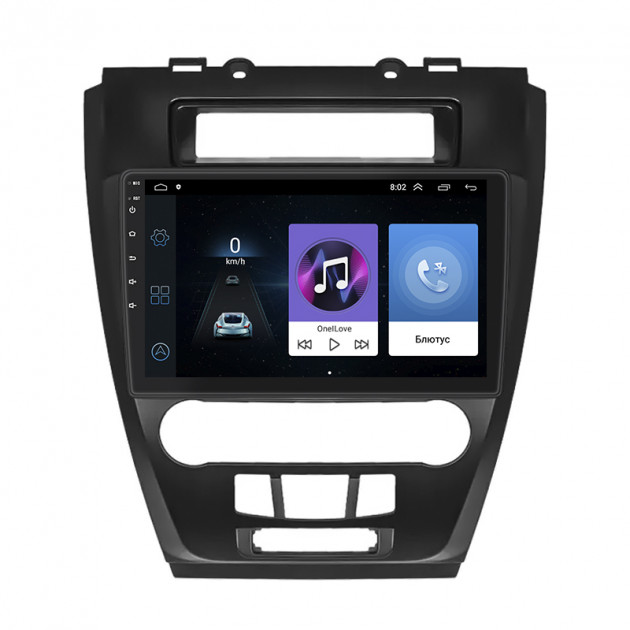 Штатная магнитола Lesko для Ford Fusion I Рестайлинг 2009-2012 экран 10" 1/16Gb Wi-Fi GPS Base