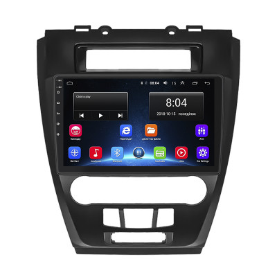 Штатная магнитола Lesko для Ford Fusion I Рестайлинг 2009-2012 экран 10" 2/32Gb Wi-Fi GPS Base