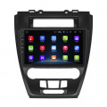 Штатная магнитола Lesko для Ford Fusion I Рестайлинг 2009-2012 экран 10" 2/32Gb Wi-Fi GPS Base