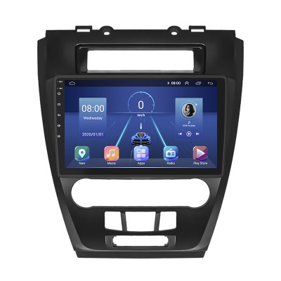 Штатная магнитола Lesko для Ford Fusion I Рестайлинг 2009-2012 экран 10" 2/32Gb 4G Wi-Fi GPS Top