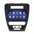 Штатная магнитола Lesko для Ford Fusion I Рестайлинг 2009-2012 экран 10" 4/32Gb 4G Wi-Fi GPS Top