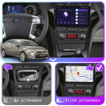 Штатная магнитола Lesko для Ford Mondeo IV Рестайлинг 2010-2014 экран 10" 4/32Gb 4G Wi-Fi GPS Top