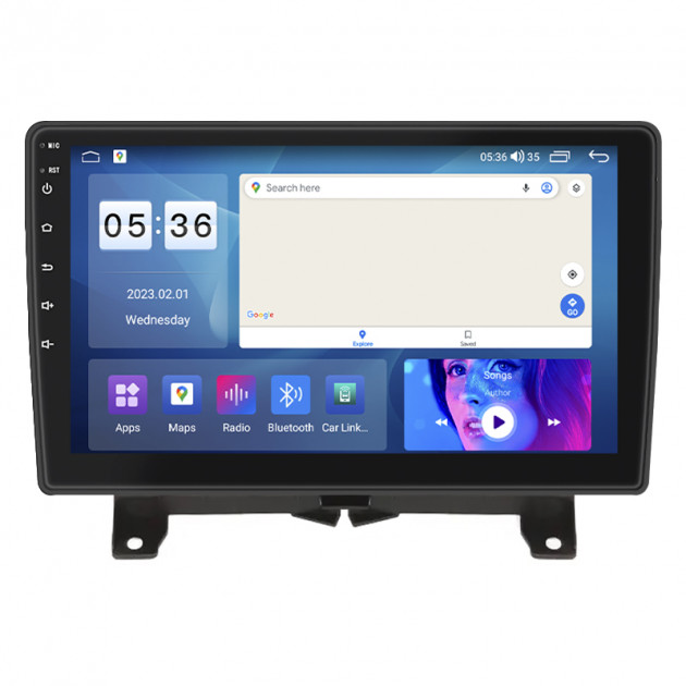 Штатная магнитола Lesko для Land Rover Range Rover Sport I 2005-2009 экран 9" 4/64Gb CarPlay 4G Wi-Fi GPS Prime