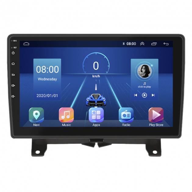 Штатная магнитола Lesko для Land Rover Range Rover Sport I 2005-2009 экран 9" 2/32Gb 4G Wi-Fi GPS Top