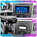 Штатная магнитола Lesko для Mercedes-Benz Sprinter II (W906) 2006-2013 экран 9" 6/128Gb 4G Wi-Fi GPS Top