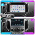 Штатная магнитола Lesko для Chevrolet Cruze II 2015-н.в. экран 9" 4/64 QLED CarPlay 4G Wi-Fi GPS 360 Prime
