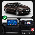 Штатная магнитола Lesko для Renault Megane III Рестайлинг 2012-2014 экран 9" 4/32Gb 4G Wi-Fi GPS Top
