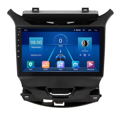 Штатная магнитола Lesko для Chevrolet Cruze II 2015-н.в. экран 9" 6/128Gb 4G Wi-Fi GPS Top