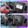 Штатная магнитола Lesko для Volkswagen Crafter I 2006-2011 экран 9" 4/64 QLED CarPlay 4G Wi-Fi GPS 360 Prime