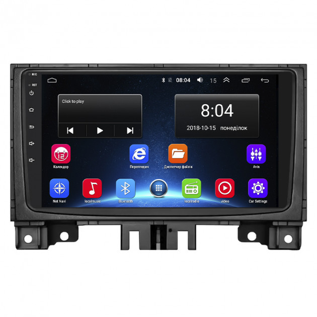 Штатная магнитола Lesko для Volkswagen Crafter I Рестайлинг 2011-2017 экран 9" 2/32Gb Wi-Fi GPS Base